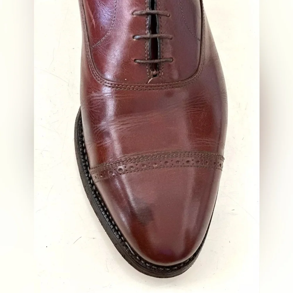 Alden Brown Leather Oxfords